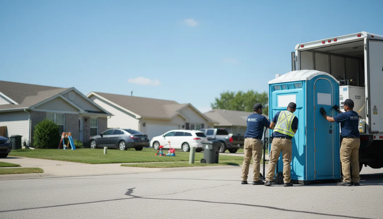 Standard Porta Potty Rentals in Wingo, KY near me